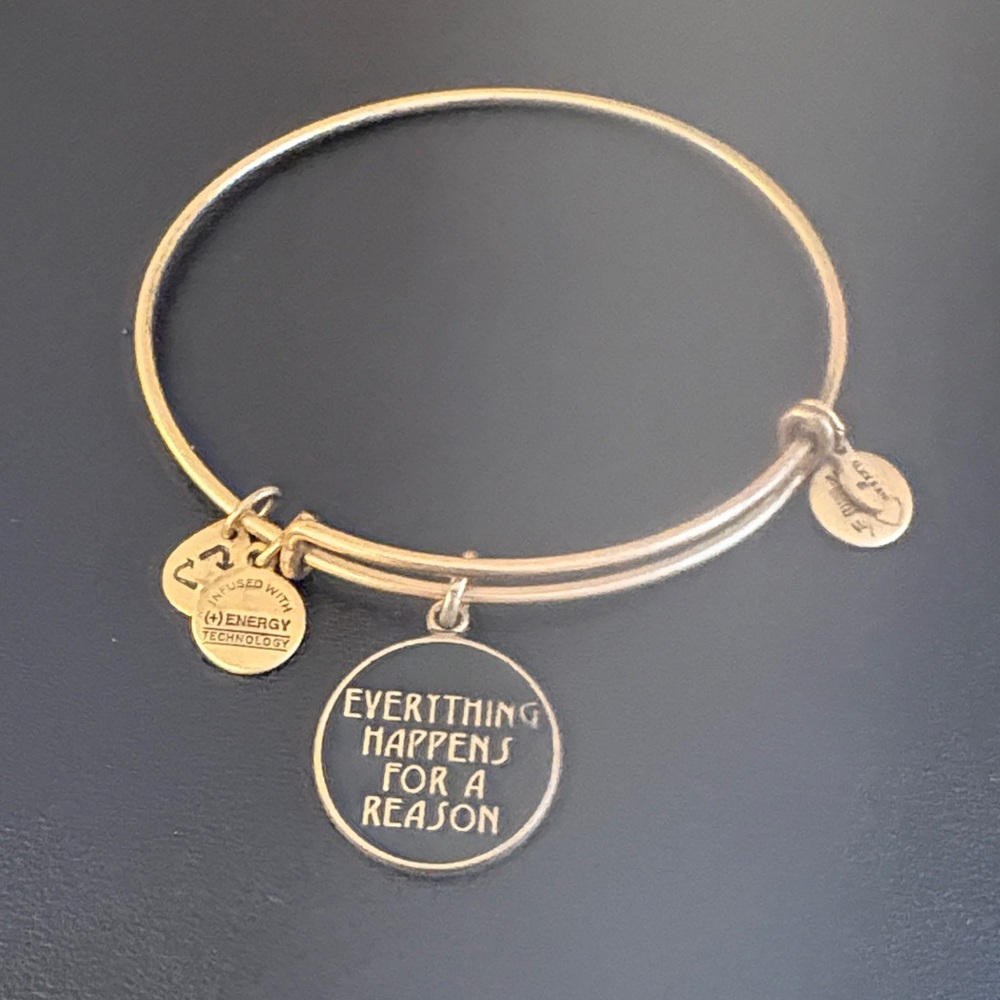Alex & Ani gold Inspirational Bangle Bracelet